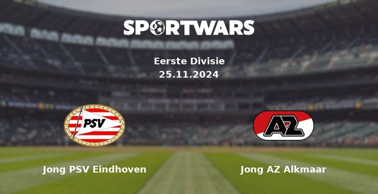 Jong PSV Eindhoven — Jong AZ Alkmaar watch online for free 25.11.2024