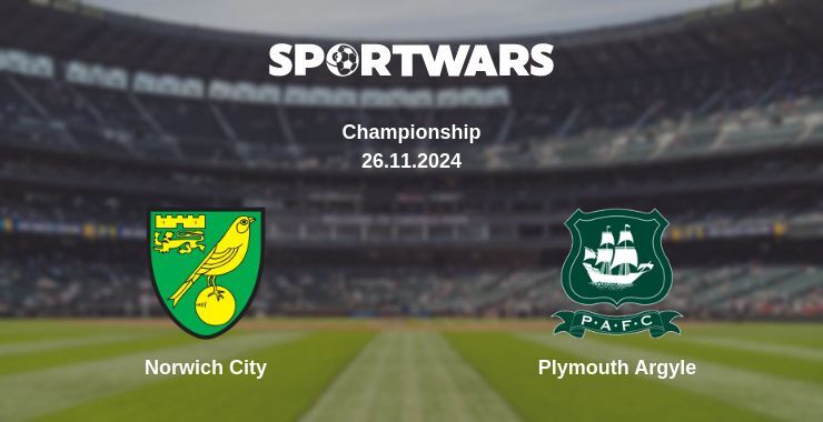 Norwich City — Plymouth Argyle watch online for free 26.11.2024