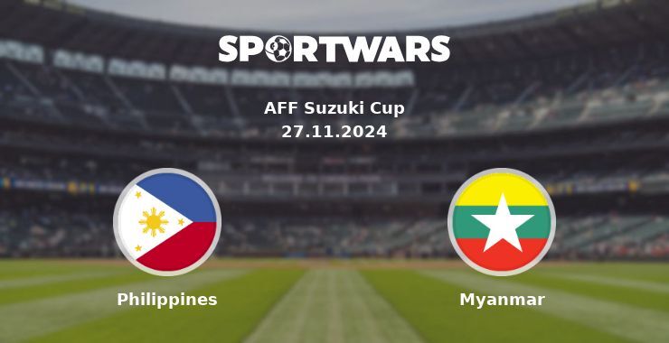 Philippines — Myanmar, where to watch online broadcast