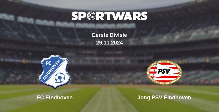 FC Eindhoven — Jong PSV Eindhoven watch online for free 29.11.2024