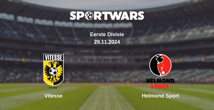 Vitesse — Helmond Sport watch online for free 29.11.2024