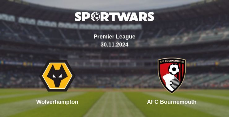 Wolverhampton — AFC Bournemouth watch online for free 30.11.2024