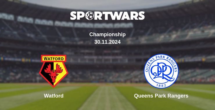 Watford — Queens Park Rangers watch online for free 30.11.2024