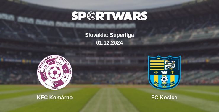 KFC Komárno — FC Košice watch online for free 01.12.2024