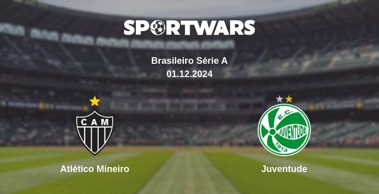 Atlético Mineiro — Juventude watch online for free 01.12.2024