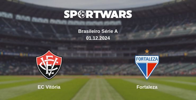 Result of the EC Vitória — Fortaleza match, 01.12.2024