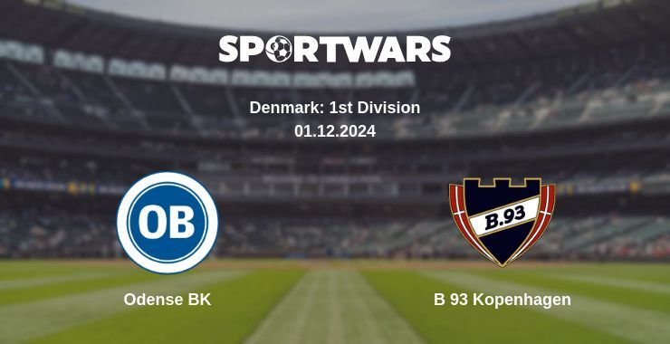 Odense BK — B 93 Kopenhagen watch online for free 01.12.2024