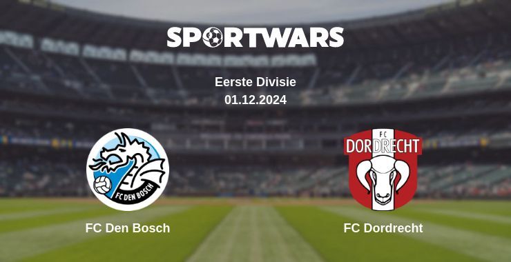 FC Den Bosch — FC Dordrecht watch online for free 01.12.2024