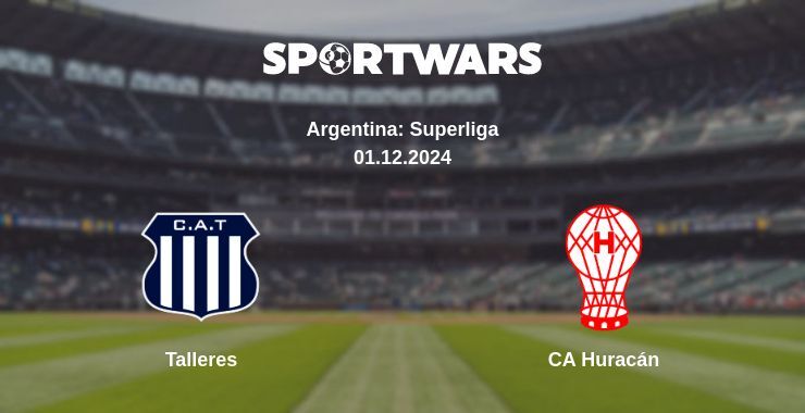 Talleres — CA Huracán watch online for free 01.12.2024