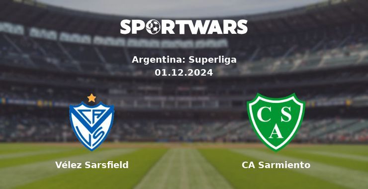 Vélez Sarsfield — CA Sarmiento watch online for free 01.12.2024