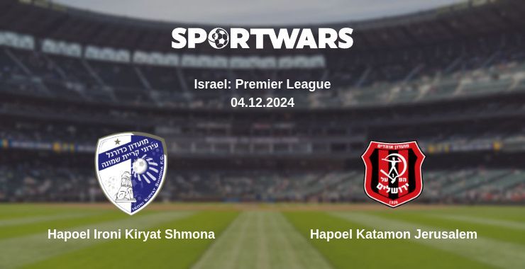 Hapoel Ironi Kiryat Shmona — Hapoel Katamon Jerusalem watch online for free 04.12.2024