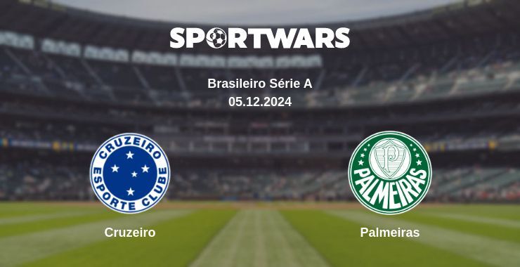 Result of the Cruzeiro — Palmeiras match, 05.12.2024