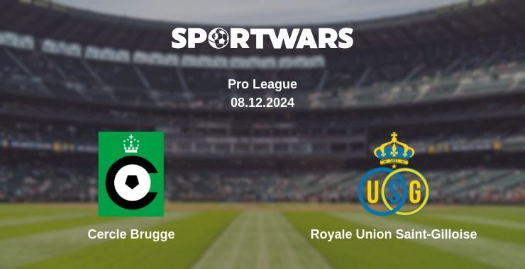 Result of the Cercle Brugge — Royale Union Saint-Gilloise match, 08.12.2024