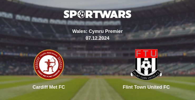 Cardiff Met FC — Flint Town United FC watch online for free 07.12.2024