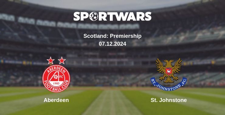 Aberdeen — St. Johnstone watch online for free 07.12.2024