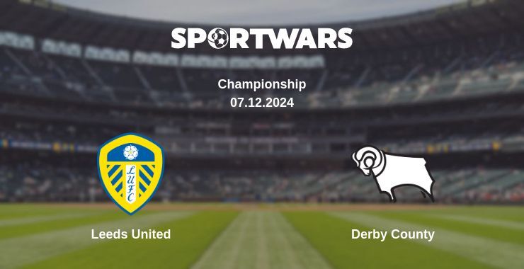 Leeds United — Derby County watch online for free 07.12.2024