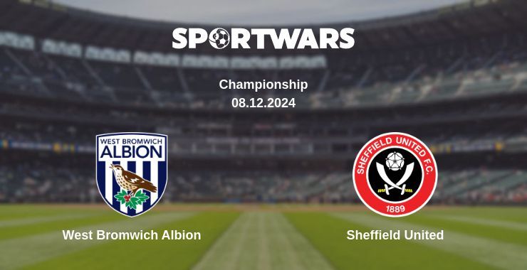 West Bromwich Albion — Sheffield United watch online for free 08.12.2024