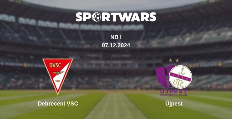 Debreceni VSC — Újpest watch online for free 07.12.2024