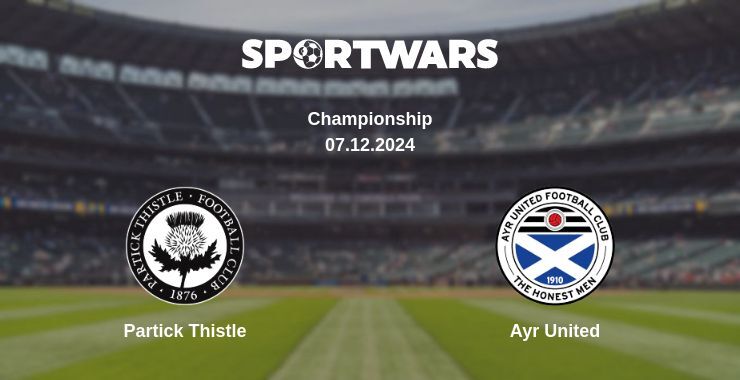 Partick Thistle — Ayr United watch online for free 07.12.2024