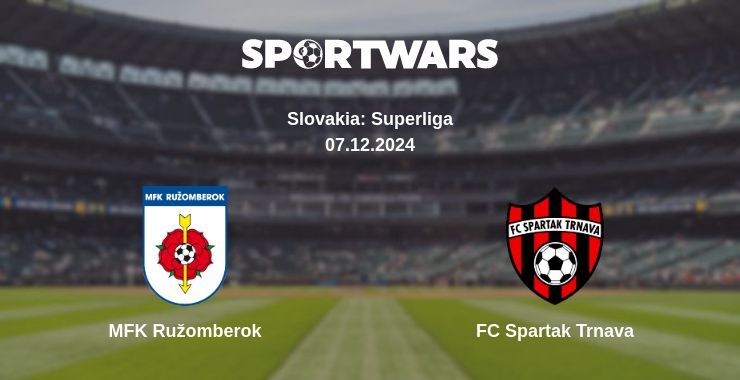 MFK Ružomberok — FC Spartak Trnava watch online for free 07.12.2024