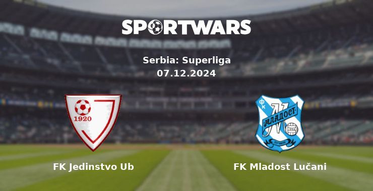 FK Jedinstvo Ub — FK Mladost Lučani watch online for free 07.12.2024