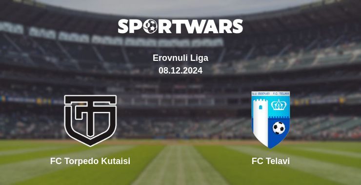 Result of the FC Torpedo Kutaisi — FC Telavi match, 08.12.2024