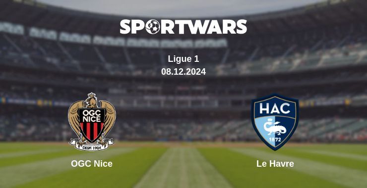 OGC Nice — Le Havre watch online for free 08.12.2024