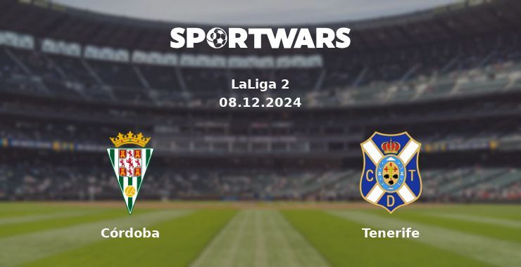 Córdoba — Tenerife watch online for free 08.12.2024