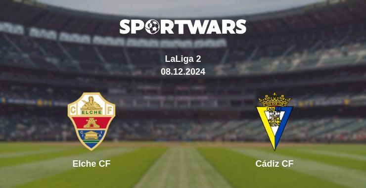 Elche CF — Cádiz CF watch online for free 08.12.2024