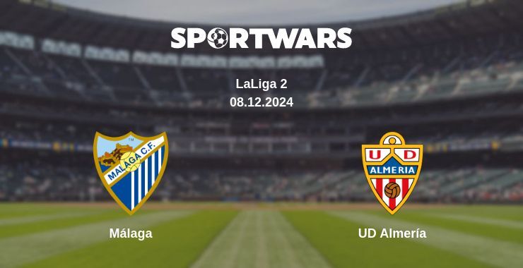 Málaga — UD Almería watch online for free 08.12.2024