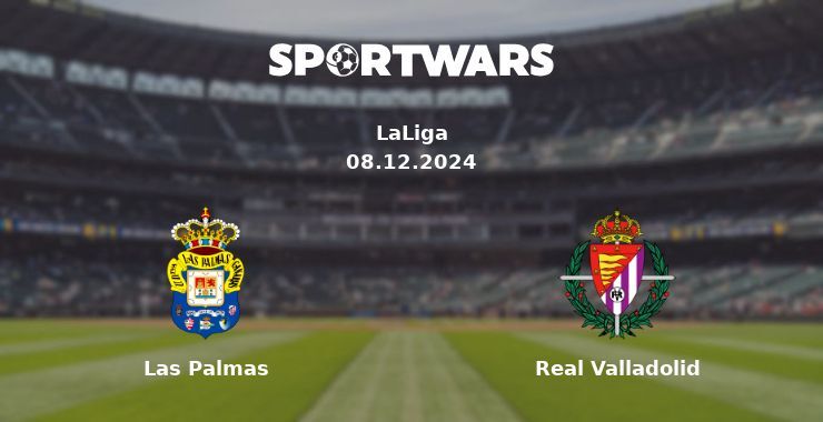 Las Palmas — Real Valladolid watch online for free 08.12.2024