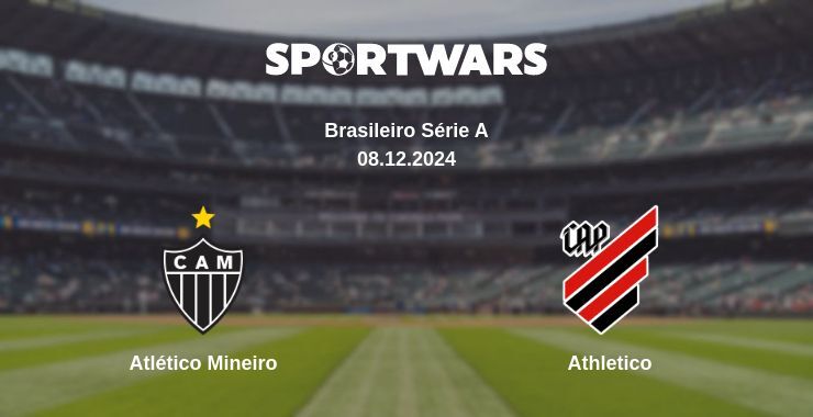 Atlético Mineiro — Athletico watch online for free 08.12.2024