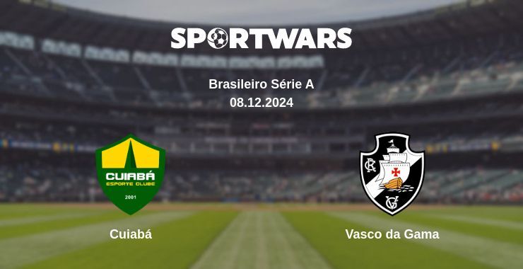 Result of the Cuiabá — Vasco da Gama match, 08.12.2024