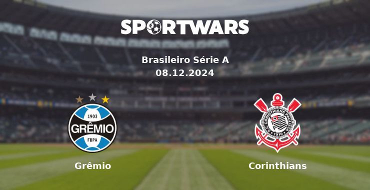 Grêmio — Corinthians watch online for free 08.12.2024