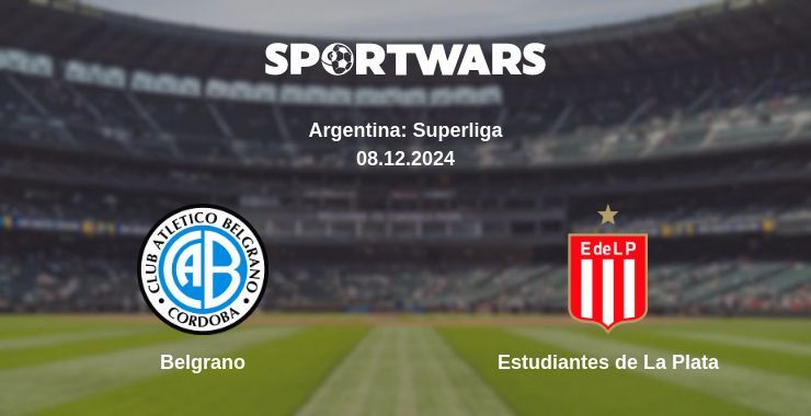 Belgrano — Estudiantes de La Plata watch online for free 08.12.2024