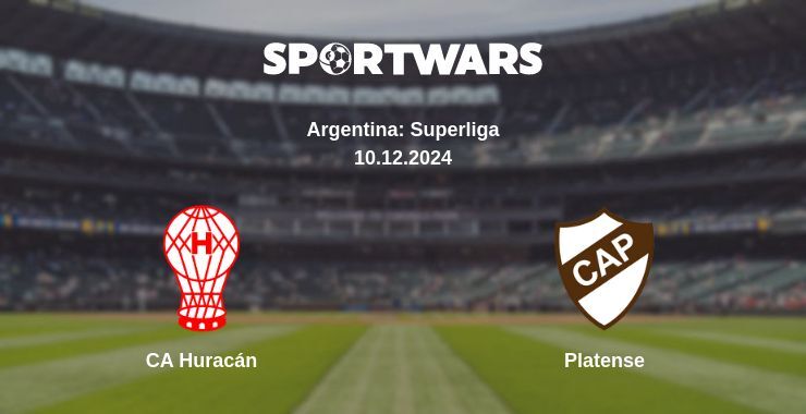 Result of the CA Huracán — Platense match, 10.12.2024