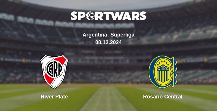 Result of the River Plate — Rosario Central match, 08.12.2024