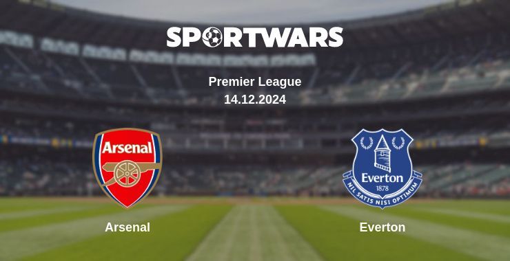 Arsenal — Everton watch online for free 14.12.2024