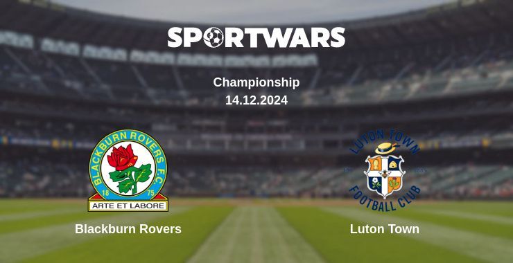 Blackburn Rovers — Luton Town watch online for free 14.12.2024