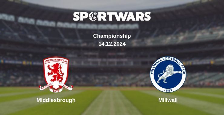 Middlesbrough — Millwall watch online for free 14.12.2024