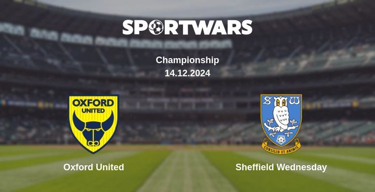 Oxford United — Sheffield Wednesday watch online for free 14.12.2024