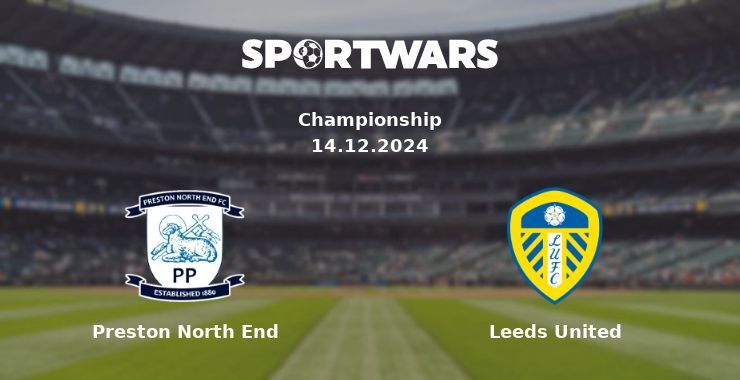 Preston North End — Leeds United watch online for free 14.12.2024