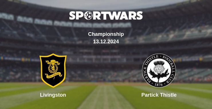 Livingston — Partick Thistle watch online for free 13.12.2024