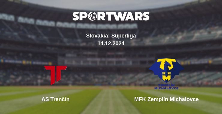 AS Trenčín — MFK Zemplín Michalovce watch online for free 14.12.2024