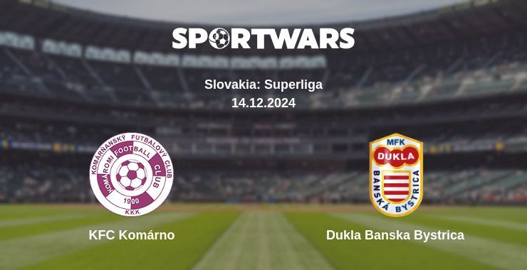 KFC Komárno — Dukla Banska Bystrica watch online for free 14.12.2024