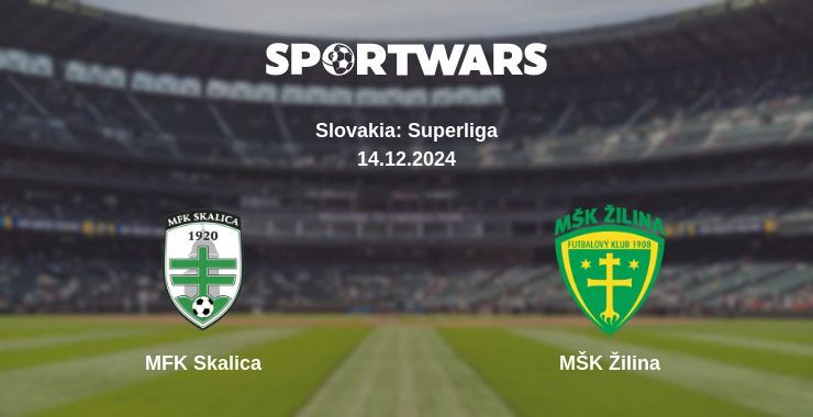 MFK Skalica — MŠK Žilina watch online for free 14.12.2024