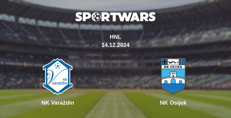 NK Varaždin — NK Osijek watch online for free 14.12.2024