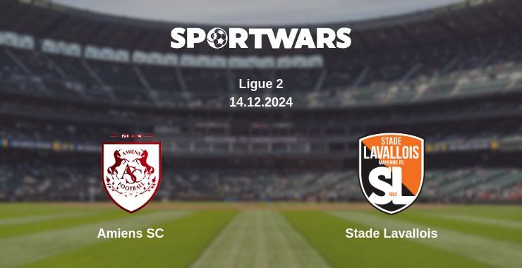 Amiens SC — Stade Lavallois watch online for free 14.12.2024