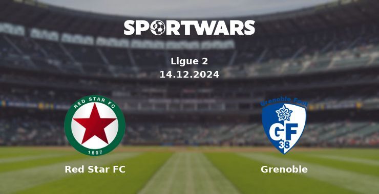 Red Star FC — Grenoble watch online for free 14.12.2024