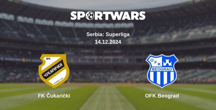 FK Čukarički — OFK Beograd watch online for free 14.12.2024